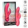 California Dreaming Vibrador con estimulador de clitoris y carga USB